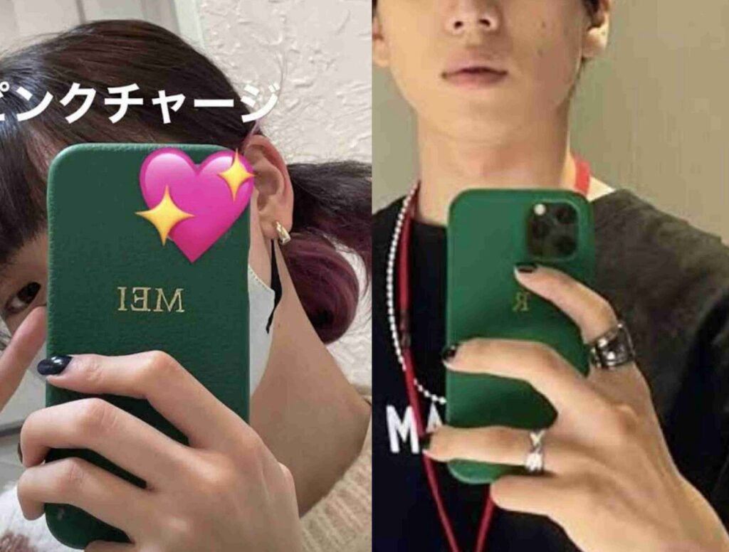 永野芽郁 坂東龍汰 匂わせ スマホケース ネイル