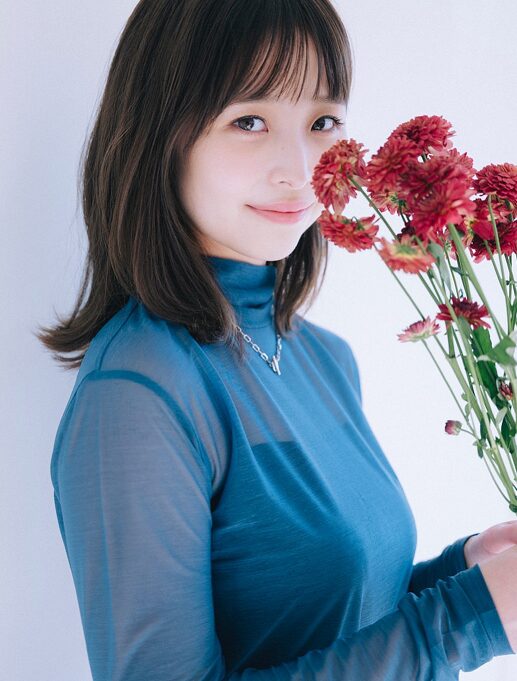 渡邊渚 髪型 ロング