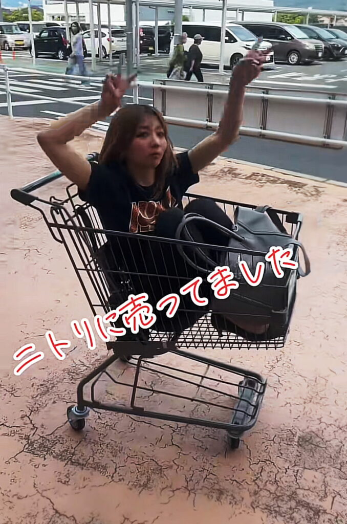 バズ れい ニトリ ショッピングカート 炎上 TikTok