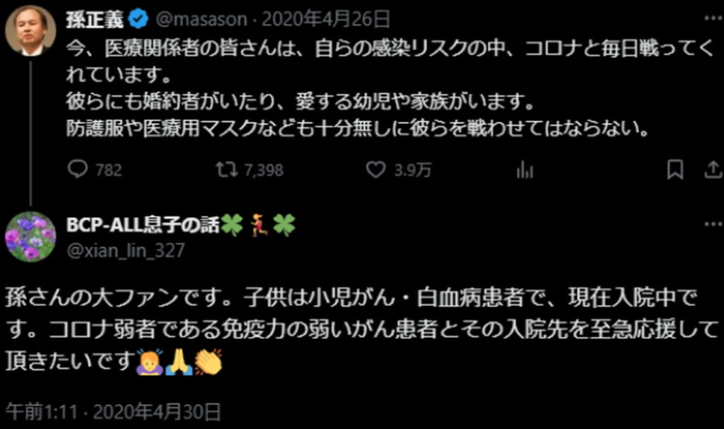 小児がん 白血病 Switch2 任天堂 孫正義