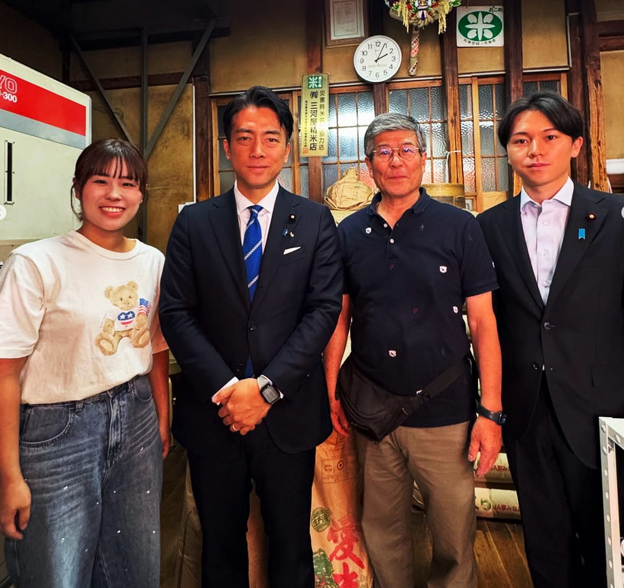 小泉進次郎 米 インスタグラム