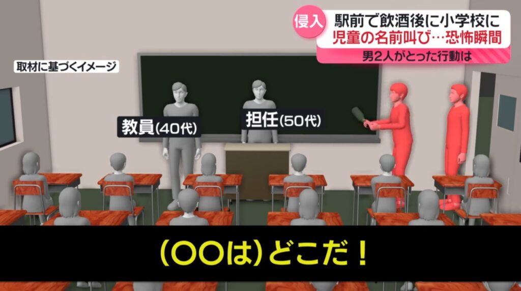 立川市立第三小学校侵入事件 犯人 動機 名前 日テレNEWS