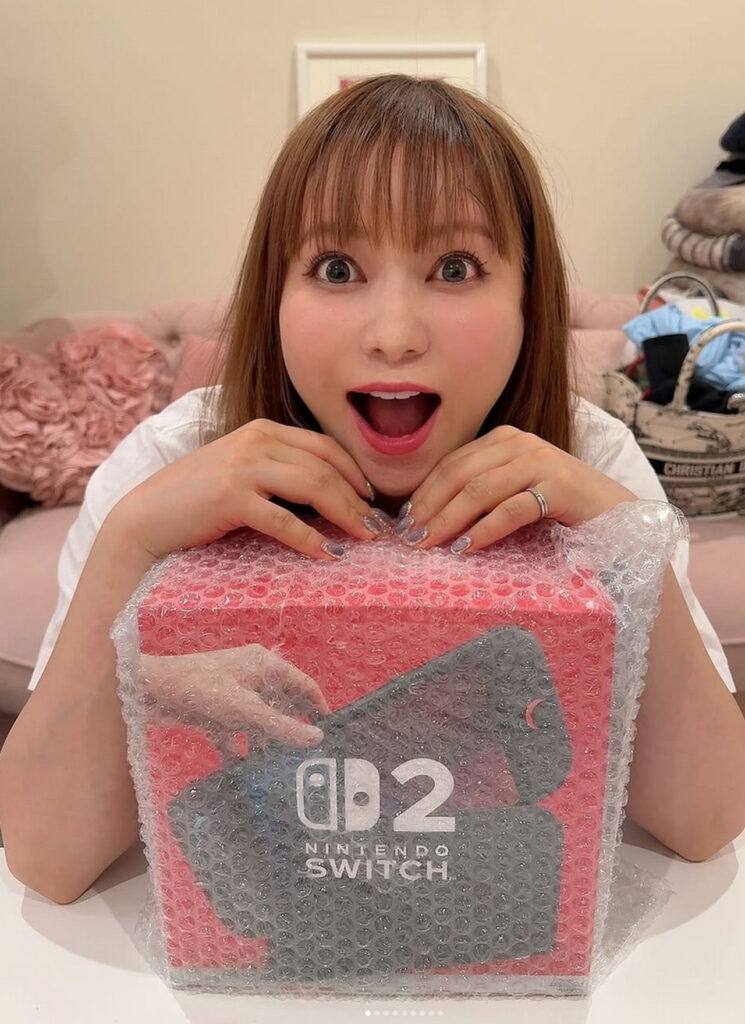 中川翔子 Switch2 購入 インスタグラム