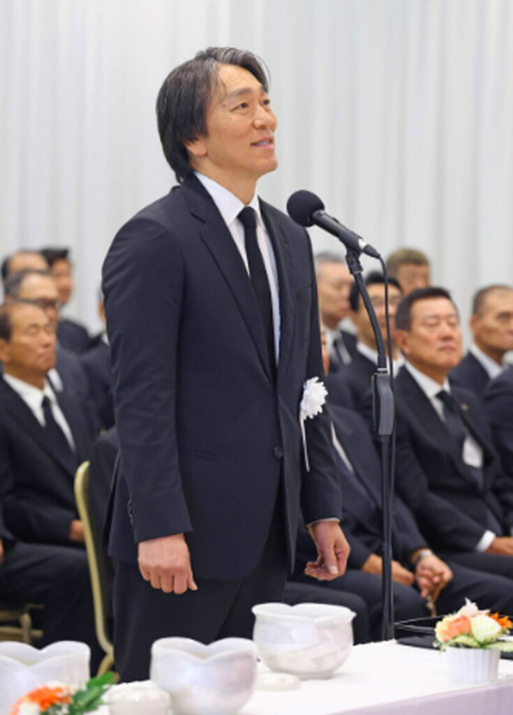 松井秀喜 長嶋茂雄告別式弔辞 読売新聞社